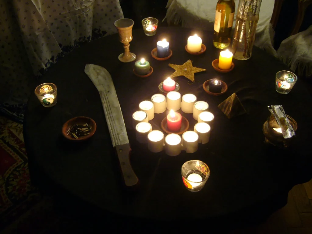 Dark Moon Ritual at one of the AKIA Covens