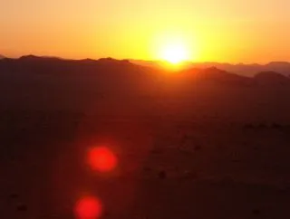 Sunset in Wadi Rum - Jordan