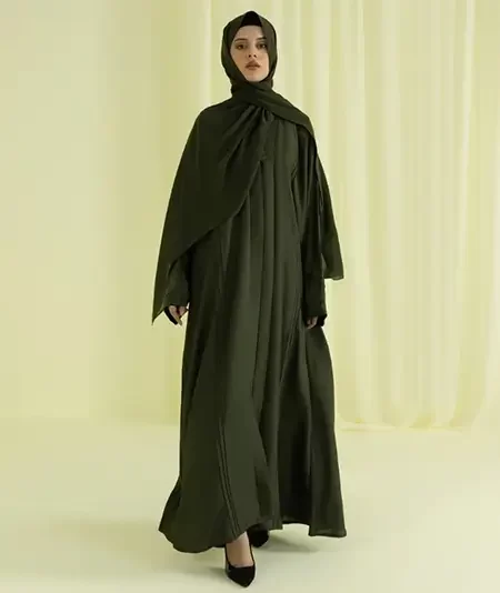 Button Through Abaya