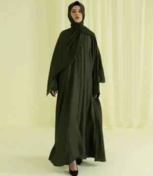 Button Through Abaya