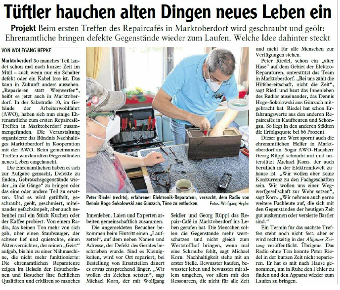 Zeitungsartikel