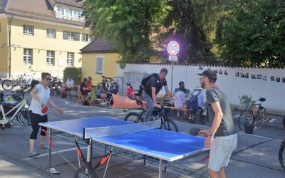 Innenstadt lebt von und mit Menschen – erster PARKing Day in Marktoberdorf