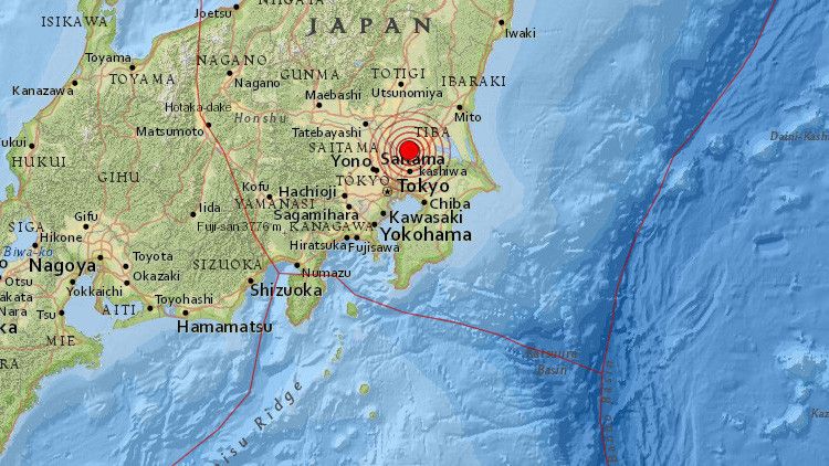 Tokio: Un sismo de magnitud 5,1 hace temblar edificios – RT