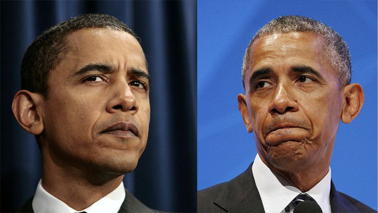 Lo que el tiempo se llevó: Ocho años de mandato surten efecto en la apariencia de Obama – RT
