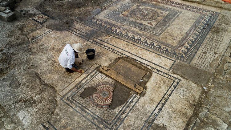 FOTOS: Descubren en Francia una ciudad romana en un estado deslumbrante de conservación