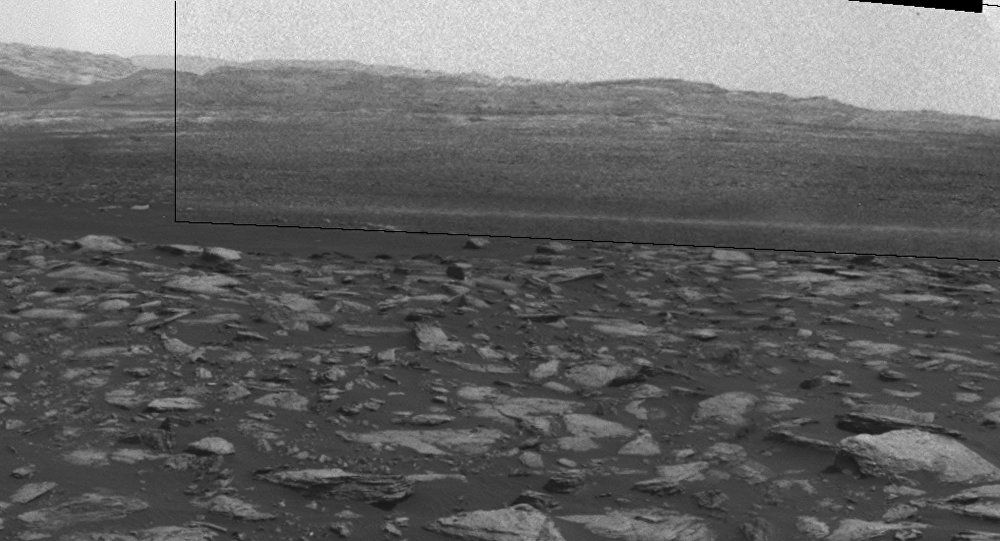 Un diablo de polvo en Marte