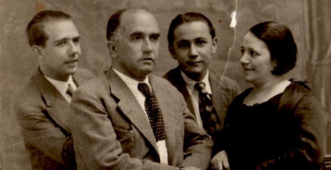 Familia Jiménez Tovar. El padre médico y su hijo, practicante, ambos fusilados.