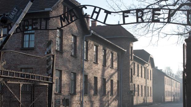 Entrada del campo de concentración de Auschwitz