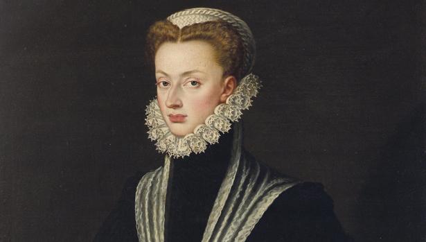 Retrato de Juana de Austria por la pintora Sofonisba Anguissola