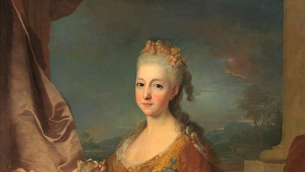 Retrato de Luisa Isabel de Orleans, por Jean Ranc