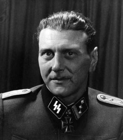 El oficial alemán de las SS Otto Skorzeny, en 1943. HEINRICH HOFFMANN / ULLSTEIN BILD VIA GETTY IMAGES