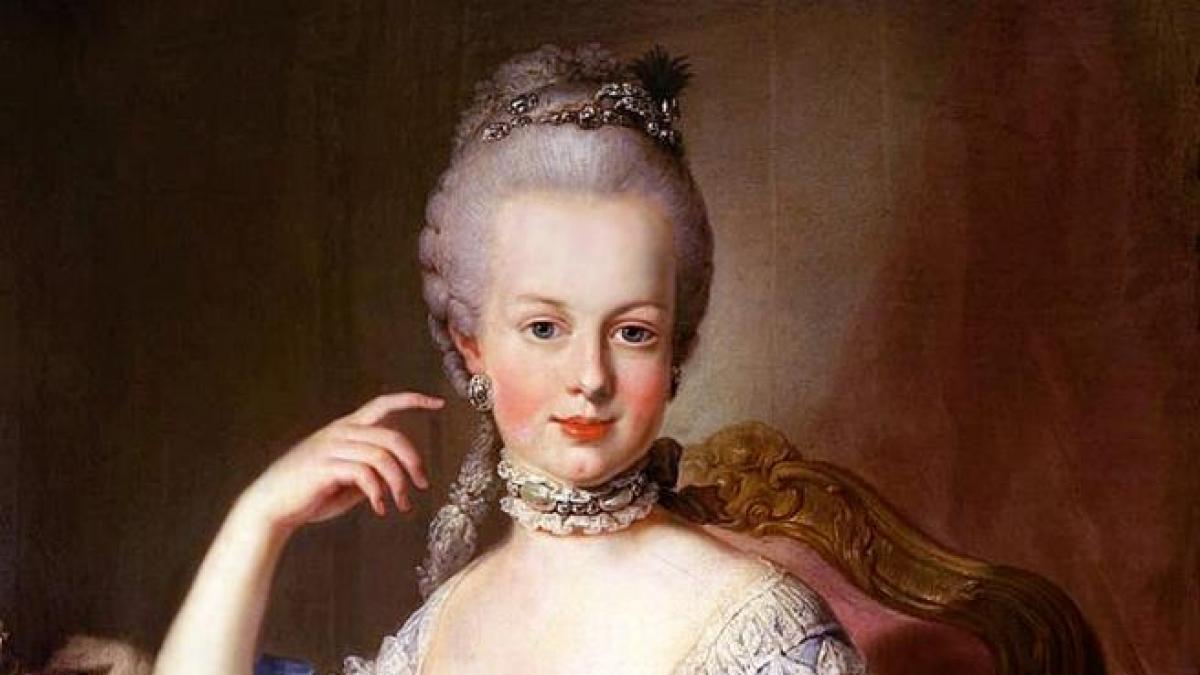 María Antonieta alrededor de 1767-1768. Terceros