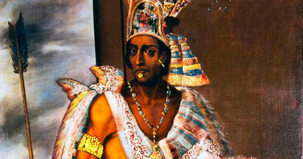Moctezuma II fue quien recibió a Cortés y sus hombres el 8 de noviembre de 1519. (Foto: INAH)