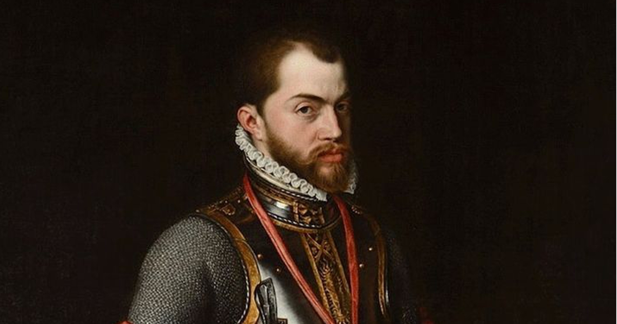 Felipe II, retratado por Antonio Moro (1557) ABC