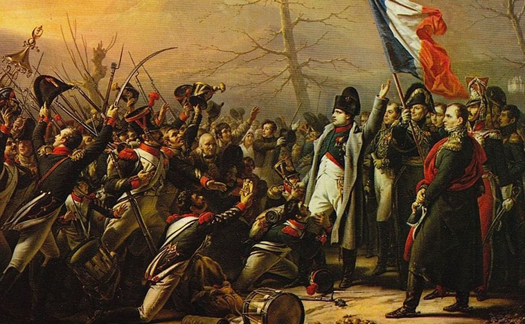 La batalla de Waterloo