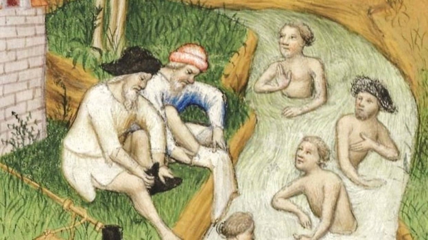 Detalle de una ilustración del Liber de quibusdam ultramarinis partibus, Guillaume de Boldensele, de 1410. ABC