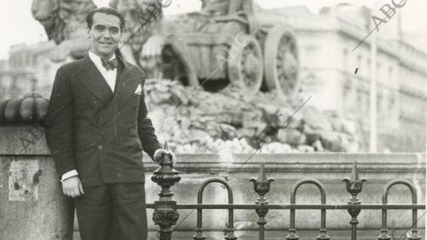 Federico García Lorca, en Madrid, durante la Segunda República - ARCHIVO ABC