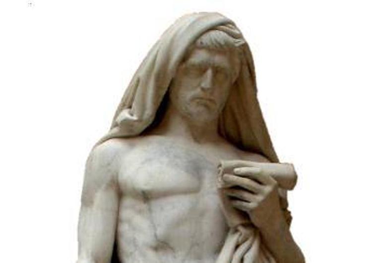 Estatua de Catón 'el joven'. ABC