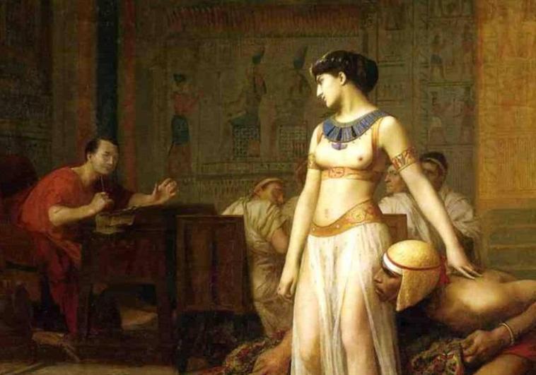 Cleopatra y César (1866), obra de Jean-Léon Gérôme.