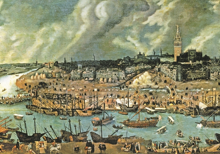 La Sevilla del siglo XVI, desde la que partían los navíos hacia las Américas ABC