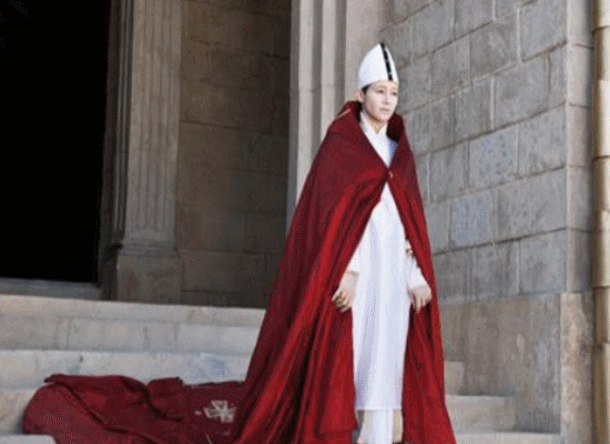 La Papisa Juana. (Fotograma de la película 'La pontífice')
