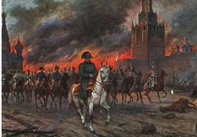 La ciudad invisible: la monumental urbe sanitaria que transformó la Francia del siglo XIX 1 Napoleón a su llegada a Moscú durante la conquista de Rusia