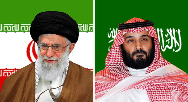 Ayatollah Ali Khamenei and Saudi CP MB Salman