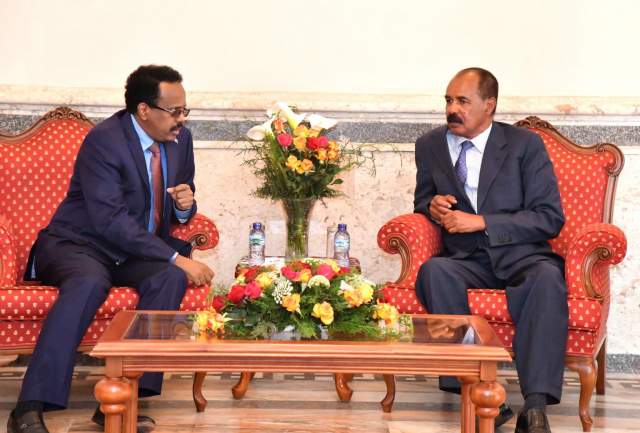 Farmaajo iyo Afwerki2