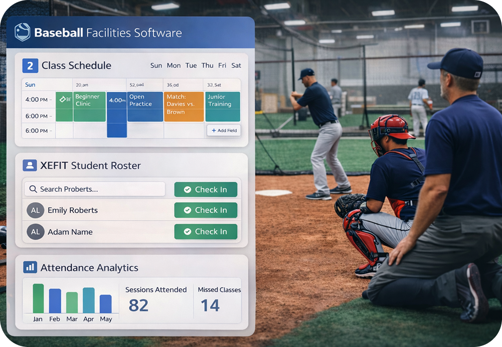 Baseball Facilities Software
