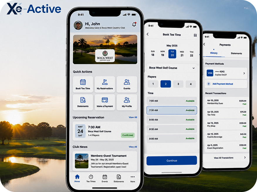 XEPOS Golf Course Management Software - All-in-One Software