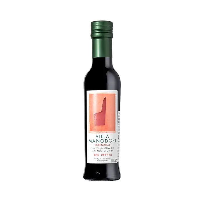 Villa manodoris - Olivolja med röd paprika