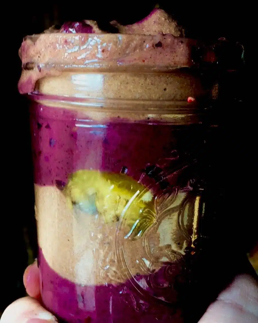 wine flour smoothie