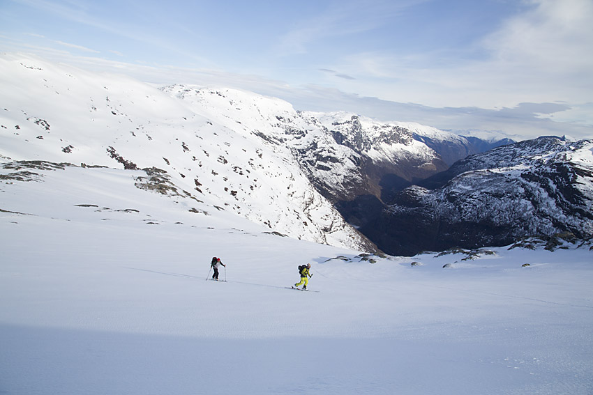 Urshovd – högt ovanför Flåmsdalen