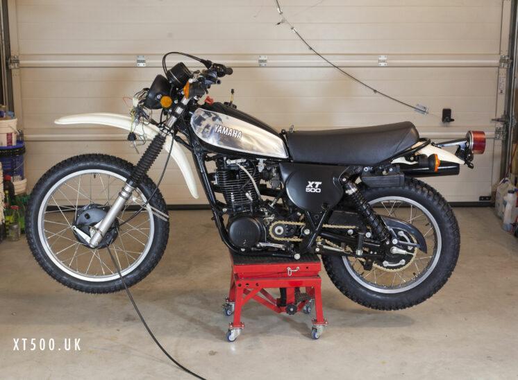 Assembly of XT500 G 1980 sequence 72