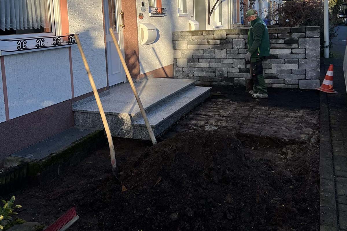 Vorher: Eingangsbereich vor der Neugestaltung