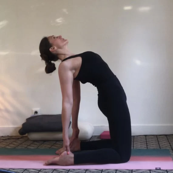 cours de yoga en ligne avec Aude Chancerelle, professeure de Yoga