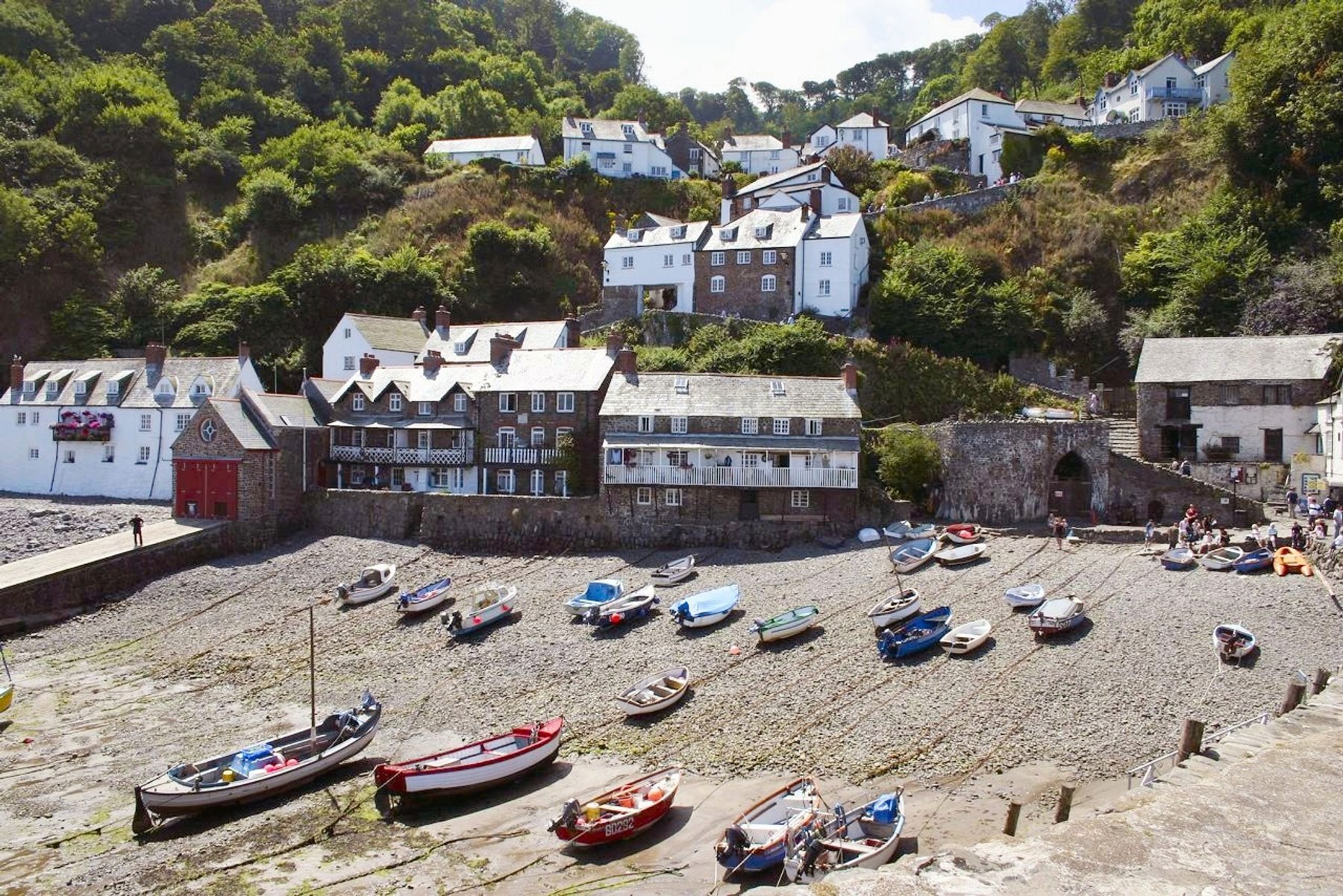 Clovelly on a UK motorhome road trip