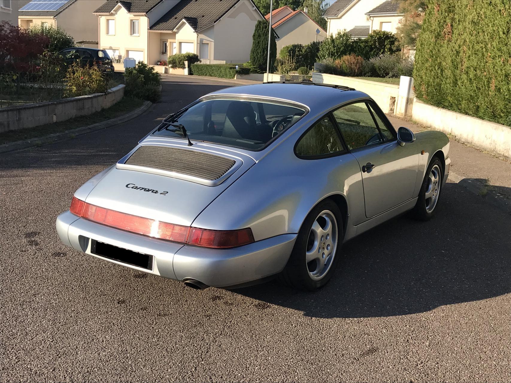 Porsche 964 Carrera 2 Polar Silver for BVT · youngtimer.one