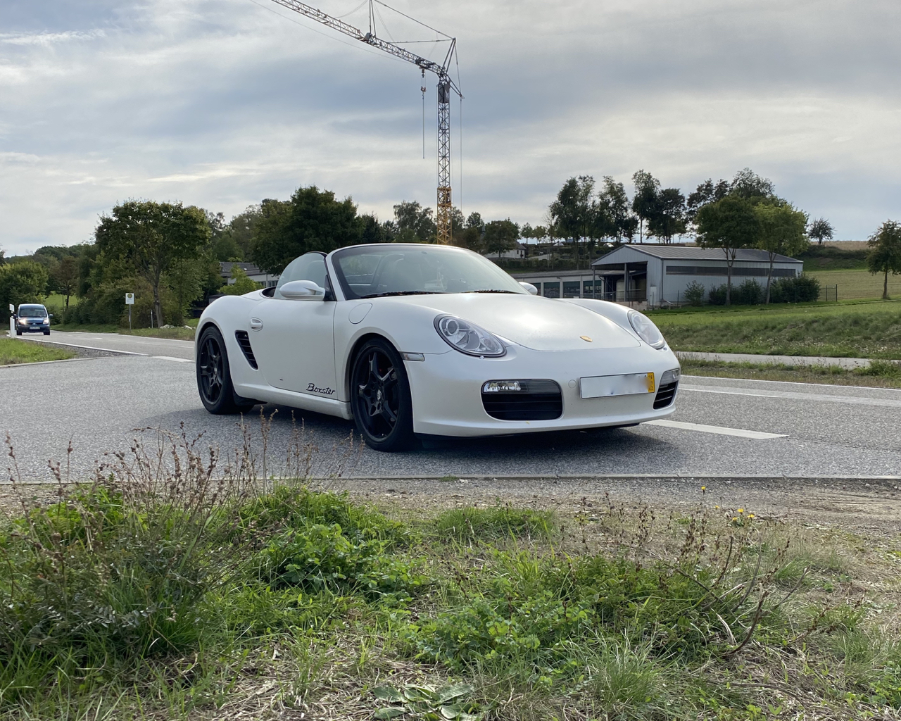 youngtimer.one - Porsche 987 Boxster - White wrapped over Arctic Silver - 2006 - 3 of 4