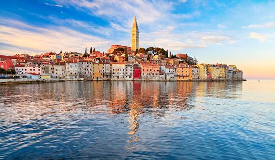 Photo from Rovinj-Rovigno taken from the sea