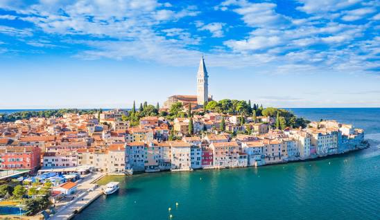 Photo from Rovinj-Rovigno taken from the air