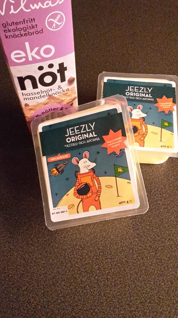 Vegansk ost från Astrid och Aporna, jeezly original