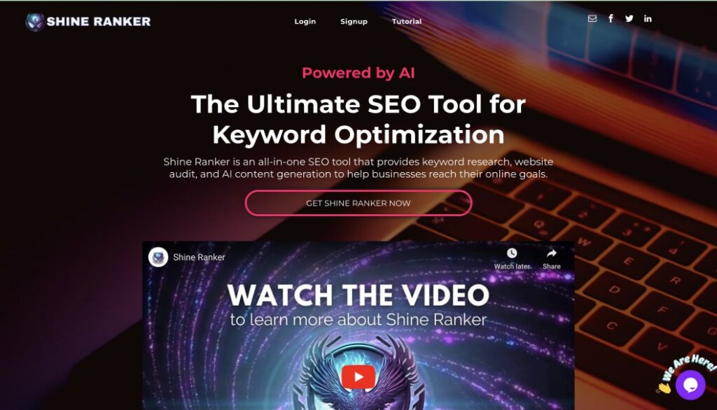 How to search key words on a website - Shineranker