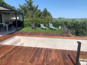 terrasse en bois calvisson gard