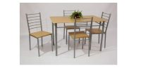 Tafelset Anka met 4 stoelen