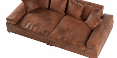 Big Sofa Fatguy Microvezel Vintage Bruin
