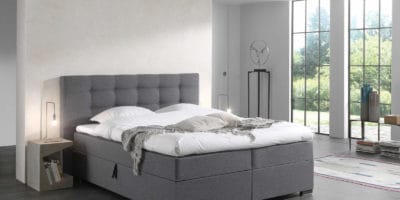 Actie Boxspring set Malaga Grijs