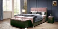 Boxspring Bonita Taupe met Opbergruimte