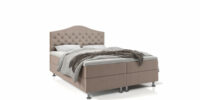 Boxspring Mars Met Opbergruimte Velvet Beige