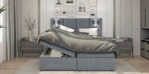 Boxspring Palma Met Opbergruimte en Led